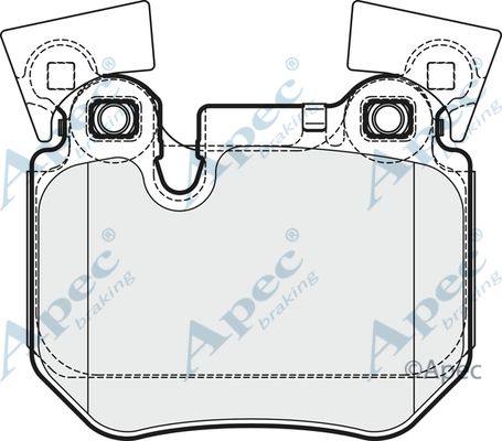 APEC BRAKING Jarrupala, levyjarru PAD1682